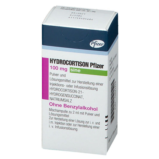 HYDROCORTISON 100 MG 1AMP 2 ML