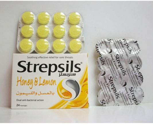 STREPSILS (LEMON+HONEY) 24 LOZENGES عرض 120