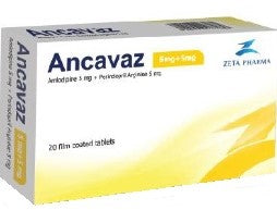 Ancavaz 5 Mg / 5 Mg 20 Tab