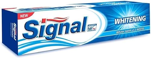 SIGNAL WHITENING 100ML+ فرشة هدية