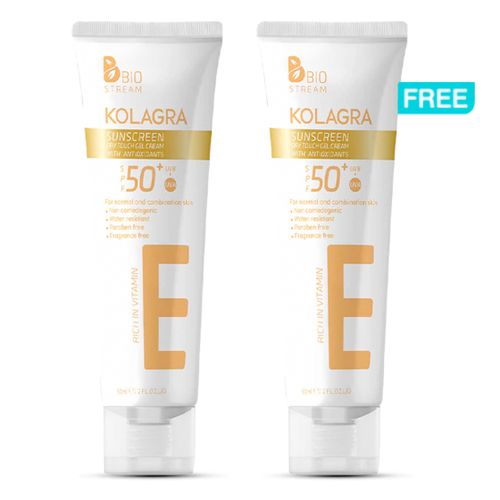 واقي الشمس كولاجرا بعامل حماية من الشمس 50+ (1+1) 50 مل