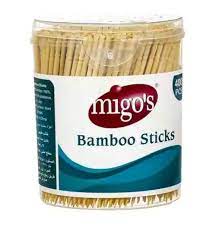 ميغوس أعواد خشبية 400 قطعة خلة خشبية (6029)