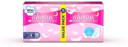 ALWAYS FEATHER SOFT 2IN1 LONG 8PCS (9008)