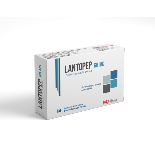LANTOPEP 60 MG 14 CAP