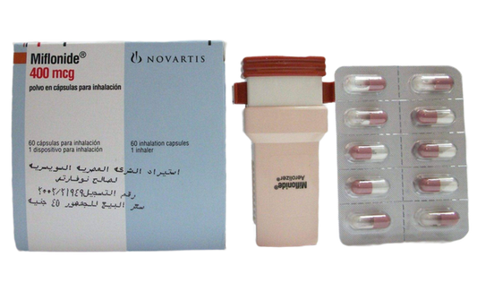 MIFLONIDE 400MCG 60 CAP