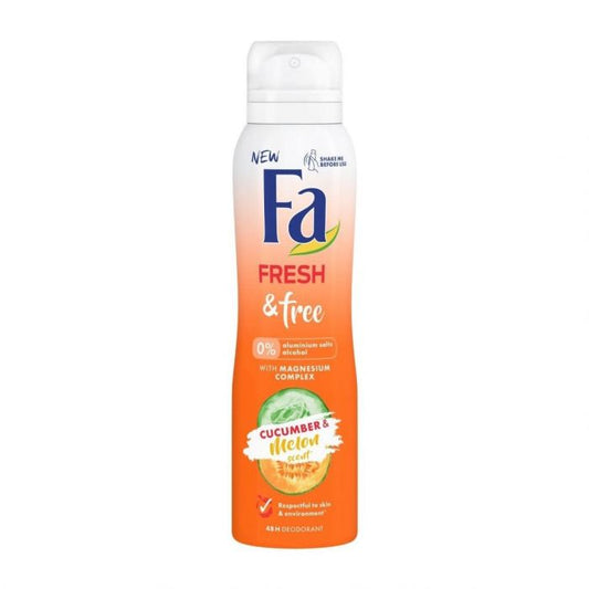FA DEOD SPRAY FRESHLY FREE CUCUMBER MELO F/W 150ML