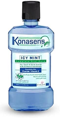 KONASENS MOUTH WASH ICY MINT 250ML