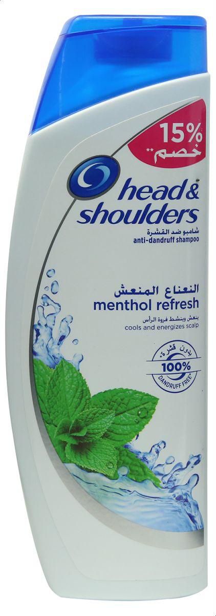 شامبو هيد آند شولدرز بالمنثول 400 مل خصم