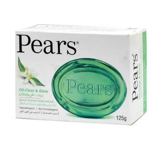 Pears Soap ClearGlow 125G اخضر