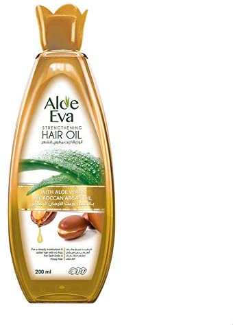 زيت شعر ألو إيفا بخلاصة الصبار وزيت الأرغان المغربي 200 مل