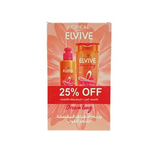 LOREAL ELVIVE SHAMPOO DREAM LONG+CREAM OFF 25