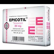 EPICOTIL 20 MG 3 VIAL 2 ML