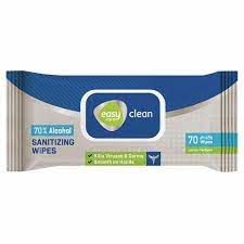 EASY CARE CLEAN ALCOHOL WIPES 70 WIPES