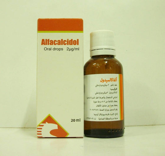 Alfacalcidol 2Mg Drops 20Ml