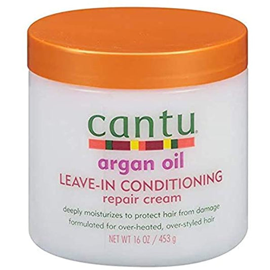 CANTU ARGAN OIL LEAVE-IN COND REPAIR CREAM 453G