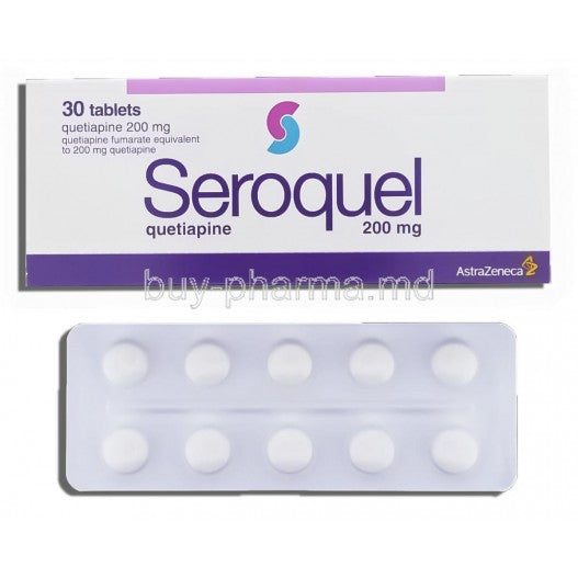 SEROQUEL 200 MG 30 TAB س ق