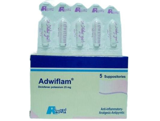 Adwiflam 12.5 Mg 5 Suppositories
