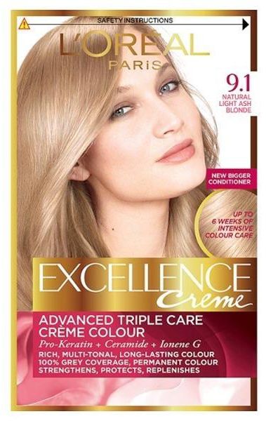 LOREAL EXCELLENCE CREME 9.1 OFF 15