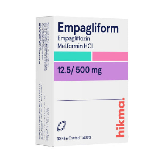 EMPAGLIFORM 12.5/500MG 30TAB