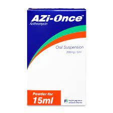 AZI-ONCE 200MG/5ML 15ML SUSP