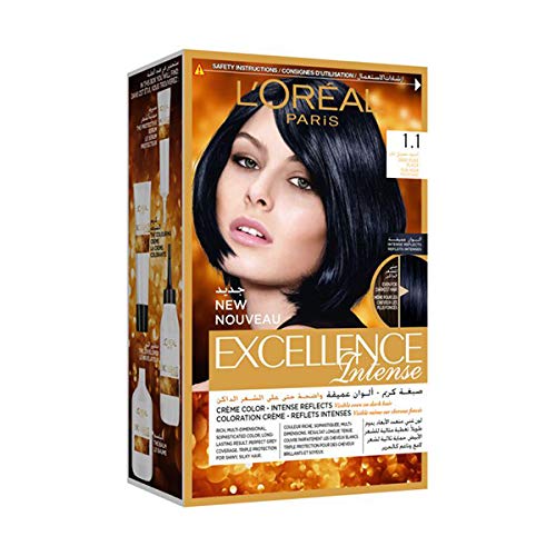 LOREAL EXCELLEN INTENSE 1.1 DEEP PURE BLACK OFF 15