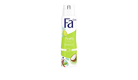 FA DEOD SPRAY FRESHLY FREE LIME&COCONUT 150ML