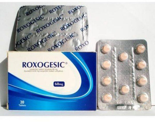 ROXOGESIC 60 MG 20 TAB