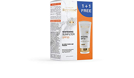 BEESLINE WHITENING SUN FILTER SPF 50 (1+1) 60 ML