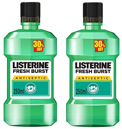 LISTERINE M.W. FRESH BURST (1+1) 250 ML عرض 30