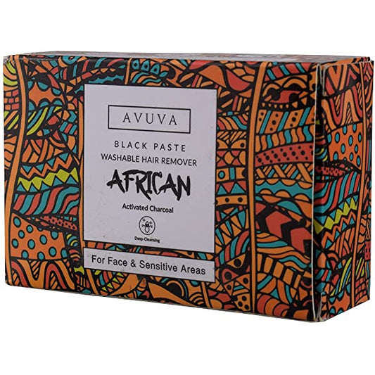 AVUVA BLACK PASTE HAIR REMOVER AFRICAN 100GM