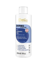 DELIA CLEANSING MILK FOR FACE& EYE 200ML