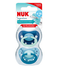 NUK BABY GENIUS COLOR 6-18 M SILICONE (2785)