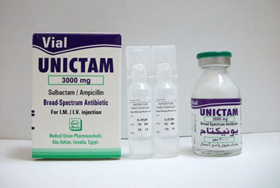 يونيكتام 3000 ملغ IM / IV 1 Vial