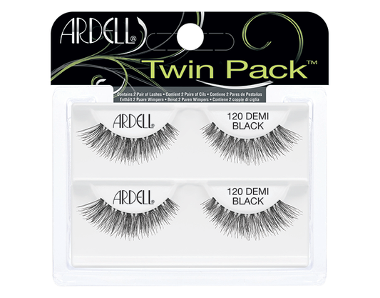 ARDELL TWIN PACK (120 DEMI BLACK) رموش