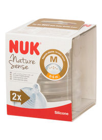 NUK NATURE SENSE M 0-6 NO.9440 تغذيه متوسط