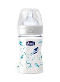 CHICCO W.BEING GLASS BOT BOY S.150ML 0+M 57412