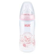 NUK ROSE&BLUE SILICONE M 300ML CO-650