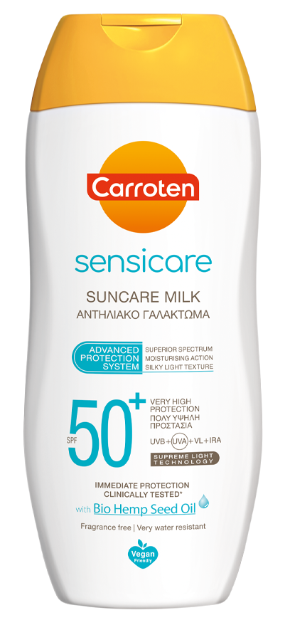 كاروتين سينسيكير للعناية بالشمس بعامل حماية من الشمس 50 200 مل 079