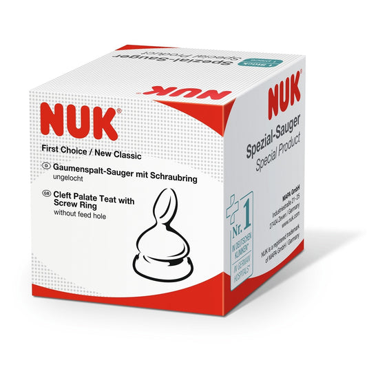 NUK NIPPLE ببرونه شفة ارنبية فرست شويس 820