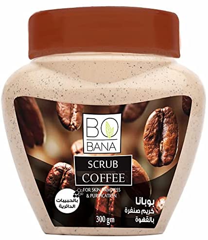 BOBANA SCRUB COFFEE 300GM+ كريم ترطيب