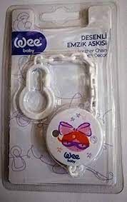WEE BABY PATTERNED SOOTHER CHAIN (901) سلسلة سكاتة