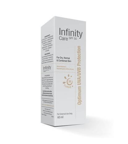 كريم إنفينيتي صنبريلا الملون 01 بعامل حماية من الشمس 50 100 متر