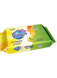 Vionatag Anti Bacterial Wet Wipes 40Pcs