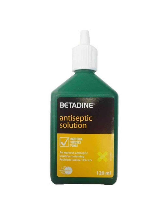BETADINE ANTISEPTIC SOLUTION 60 ML