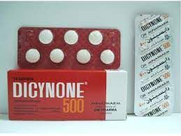 DICYNONE 500 MG 14 TAB