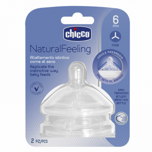 CHICCO NATURAL FEELING M6+ ALLATTAMENTO 8261