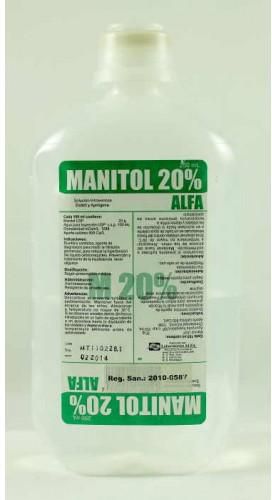 MANNITOL 20 I.V. INF. 500 ML CAP