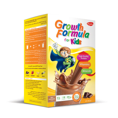 GROWTH FORMULA FOR KIDS 400 GM (CHOCOLATE)