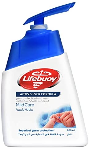 غسول اليدين لايف بوي للعناية اللطيفة 200 مل خصم 15