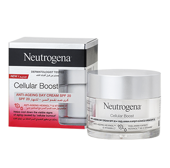 كريم نيتروجينا الخلوي المضاد للشيخوخة النهاري بعامل حماية من الشمس 20، 50 مل